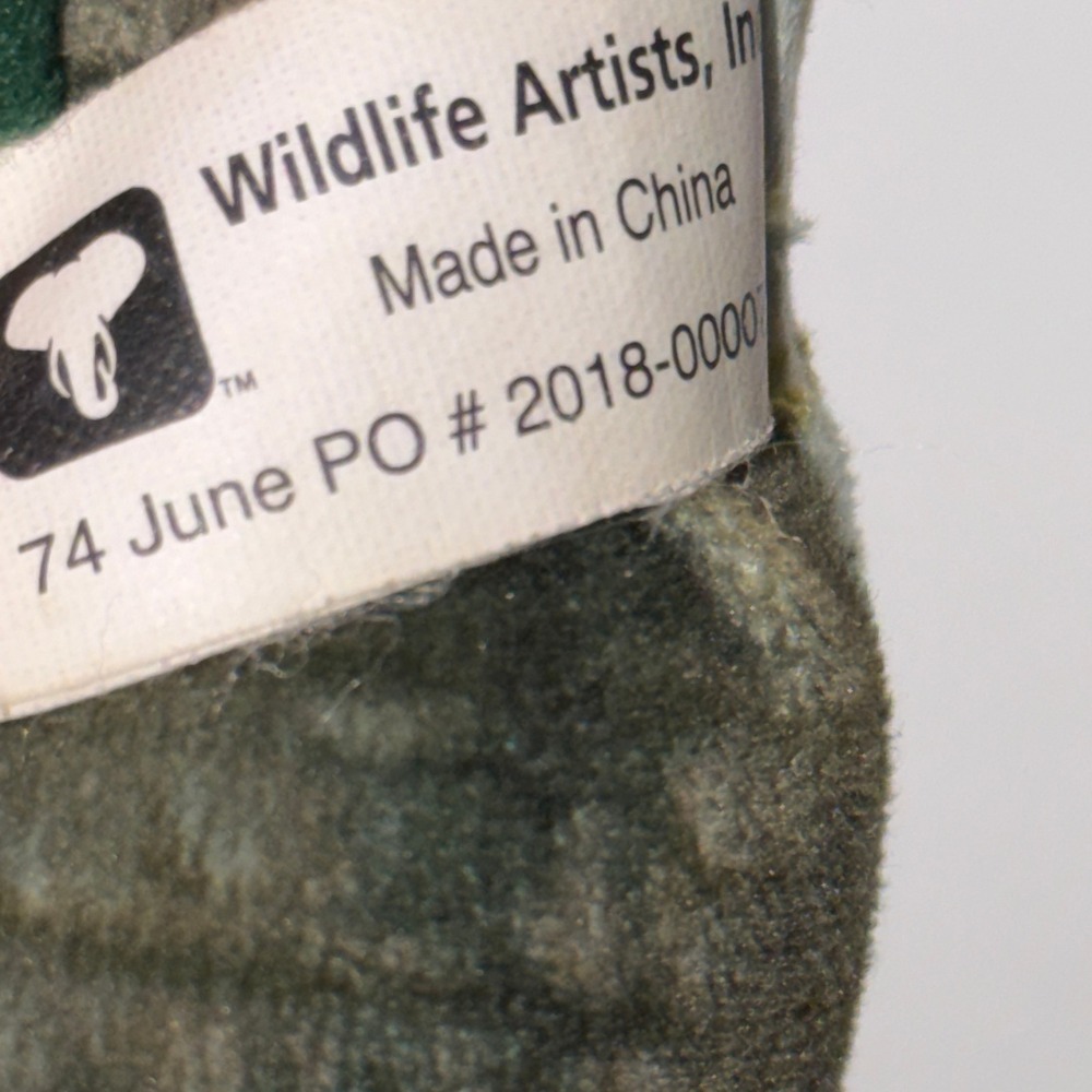 Wildlife Artists 20" Green Crocodile Realistic Alligator Plush Safari Swamp Core - Picture 6 of 7